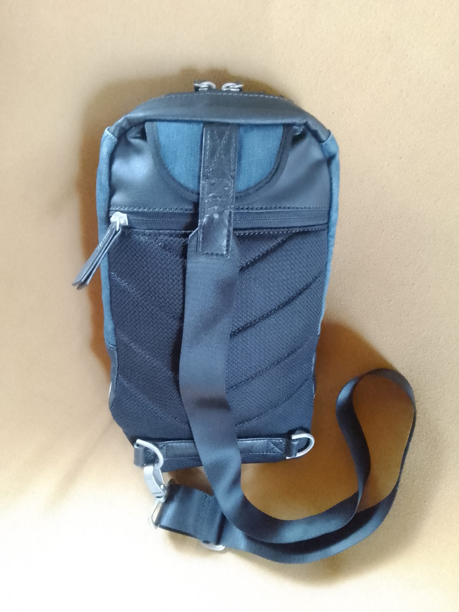 Vintage Diesel Blue Denim One-Shoulder Sling Bag - Image 3